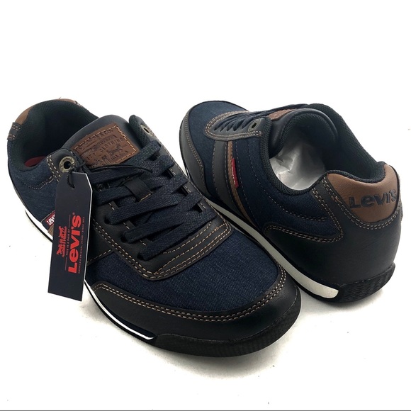 LEVI’S TUSTIN DENIM NAVY / TAN SIZE 8M NWT - Picture 6 of 8